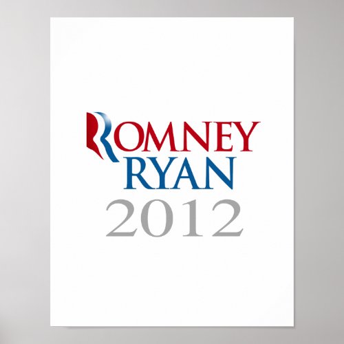 ROMNEY RYAN 2012png Poster
