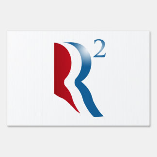 ROMNEY RYAN 2012 - R SQUARED SIGN
