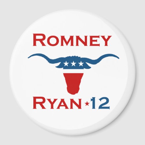 ROMNEY RYAN 2012 STEERpng Magnet