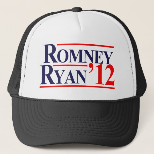 Romney Ryan 2012 Trucker Hat