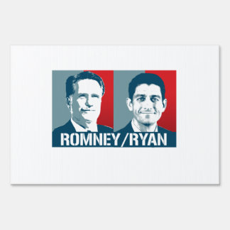 ROMNEY RYAN ART YARD SIGN