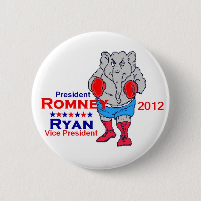 Romney Ryan Button (Front)