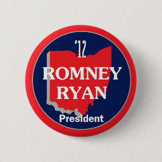 Romney Ryan OHIO Pinback Button