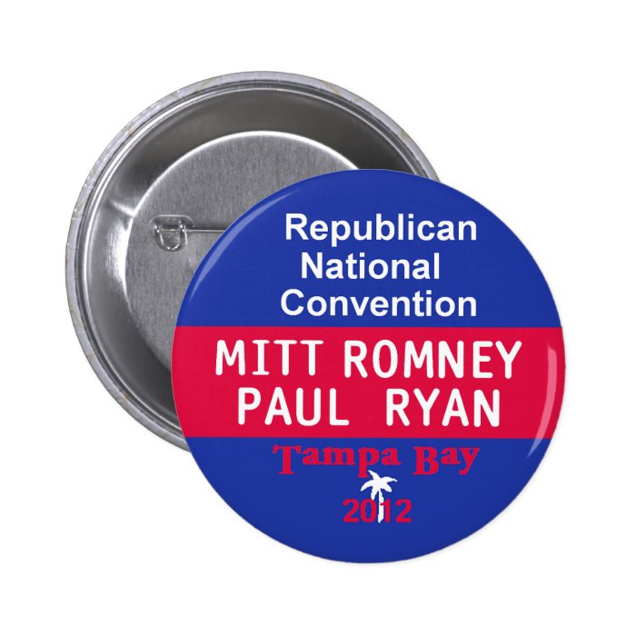 Romney Ryan Pinback Button