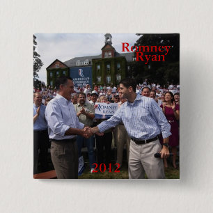 Romney - Ryan Pinback Button