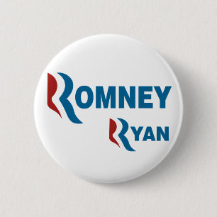 Romney - Ryan Pinback Button