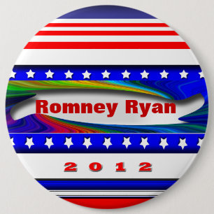 Romney Ryan Pinback Button