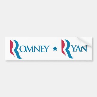 Romney Ryan "R" Logo Bumper Sticker