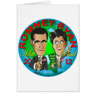 Romney Ryan USA Cards