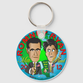 Romney Ryan USA Keychain