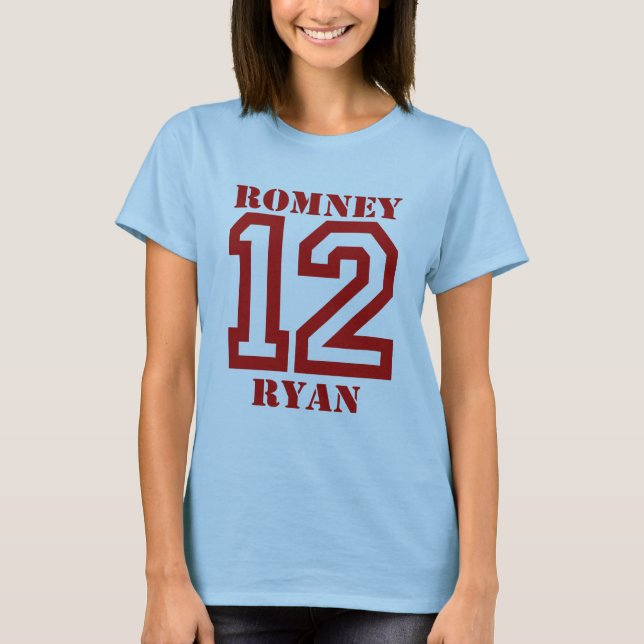 ROMNEY RYAN VP BLOCK.png T-Shirt (Front)