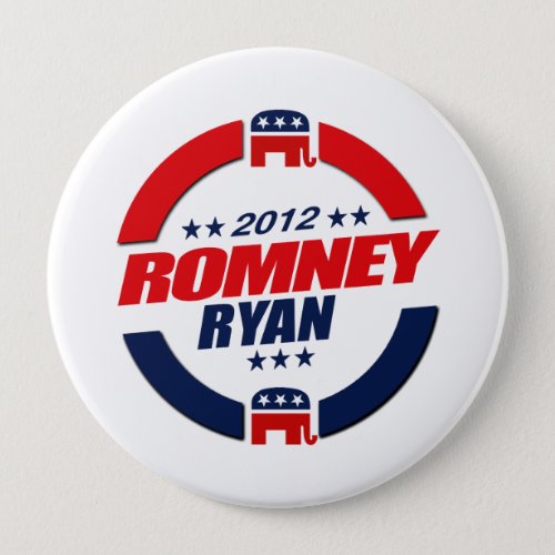 ROMNEY RYAN VP SPHEREpng Pinback Button