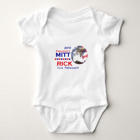 Romney Santorum Baby Bodysuit