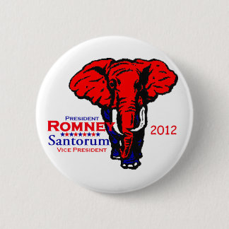 Romney Santorum Button