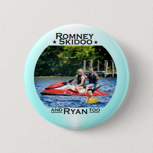 Romney Skidoo & Ryan, too Pinback Button
