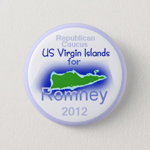 Romney VIRGIN ISLANDS Button