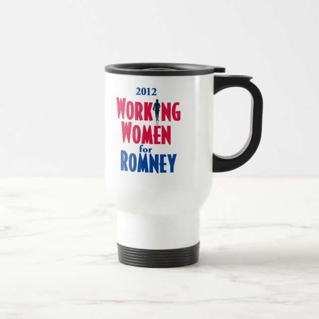 Romney WORKING WOMEN Travel Mug (Right)