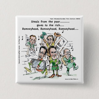 RomneyHood Funny Gifts Mugs Tees Cards Etc. Button