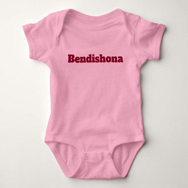 Romper Bendishona roze. (Front)