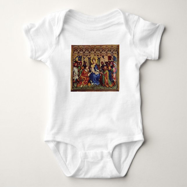 Romper: Interior Pilgrimage Baby Bodysuit (Front)