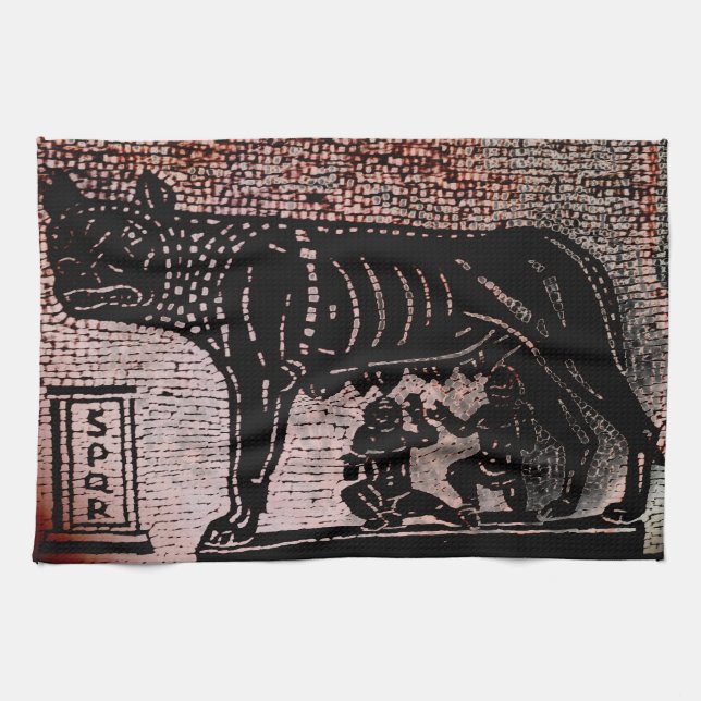 Romulus and Remus Towel (Horizontal)