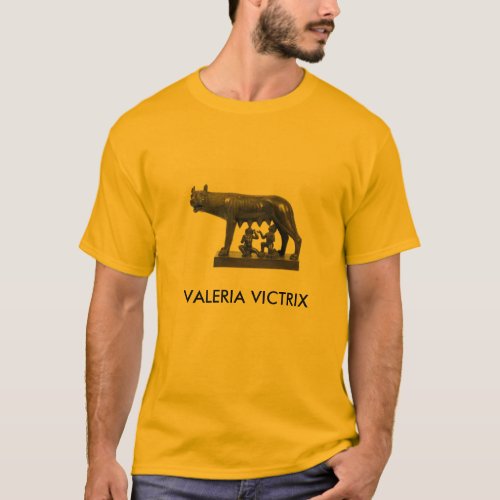 Romulus and Remus Valeria Victrix T_shirt