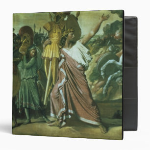 Romulus, conqueror of Acron, taking his booty to t 3 Ring Binder
