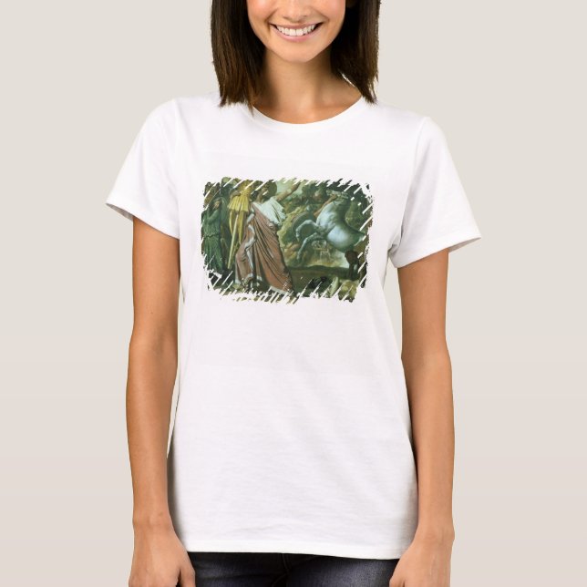 Romulus, conqueror of Acron, taking his booty to t T-Shirt (Front)