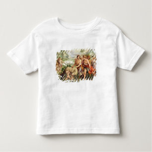Romulus suckled by the she-wolf toddler t-shirt