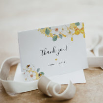 Romy - Floral Honey Bee Thank You Card