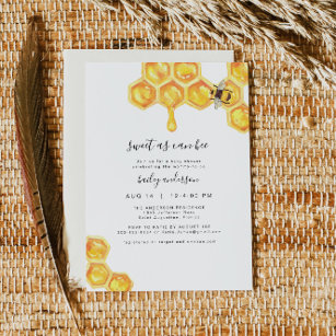 Complete Bumble Bee Party Collection (includes personalized invites &  customized party accessories) — Jen T. by Design
