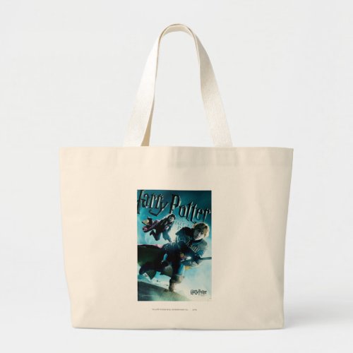 Ron and Ginny On Brooms 1 Large Tote Bag