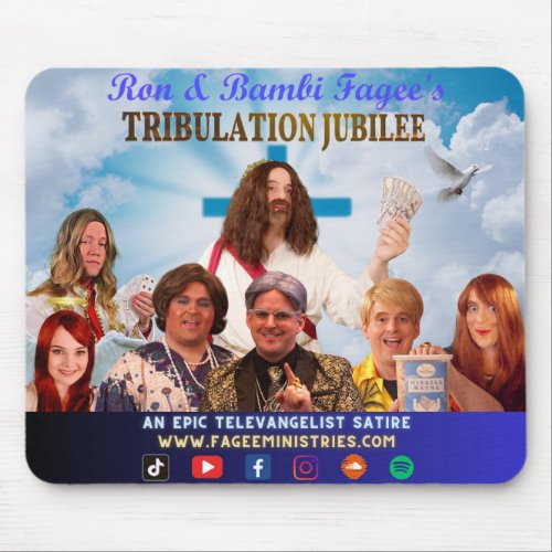 Ron  Bambi Fagees Tribulation Jubilee Mouse Pad