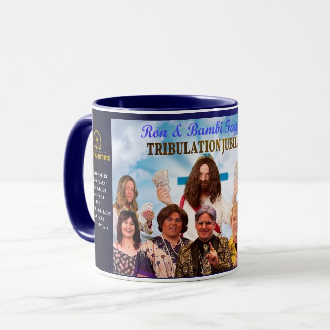 Ron & Bambi Fagee's Tribulation Jubilee Mug (Front Left)
