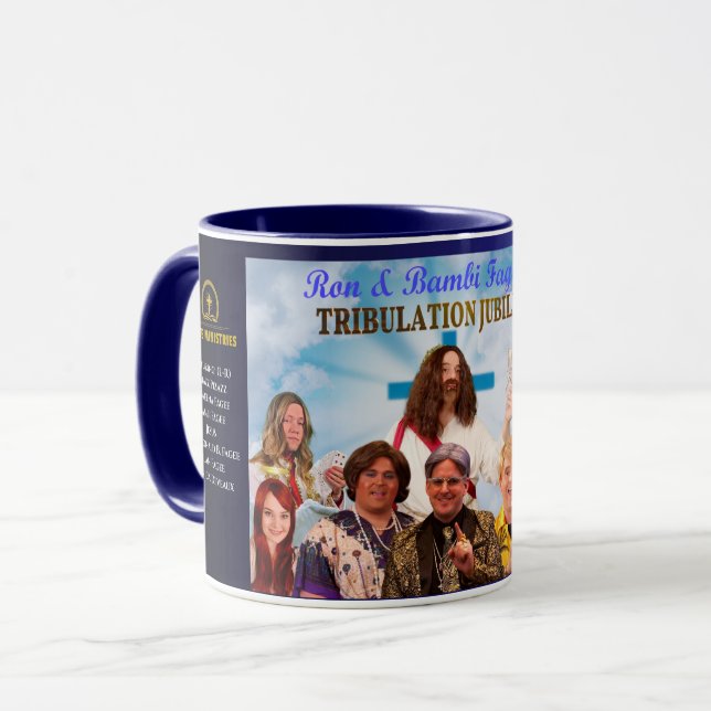 Ron & Bambi Fagee's Tribulation Jubilee Mug (Front Left)