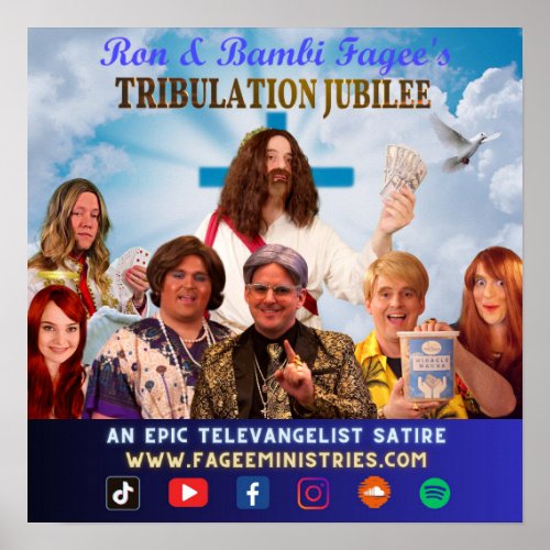 Ron  Bambi Fagees Tribulation Jubilee Poster