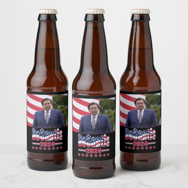 Ron DeSantis 2024 Beer Bottle Label (Bottles)