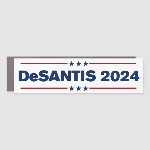 Ron DeSantis 2024 Bumper Car Magnet