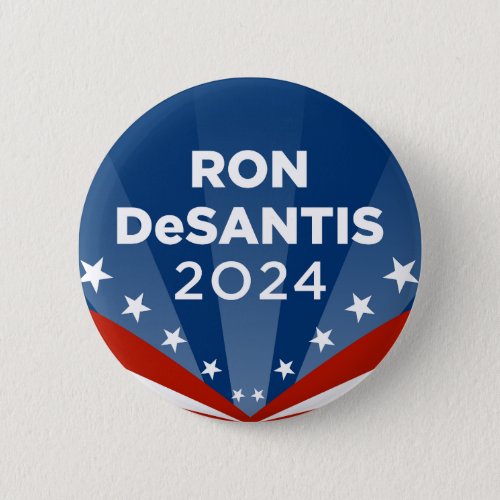 Ron DeSantis 2024 Button