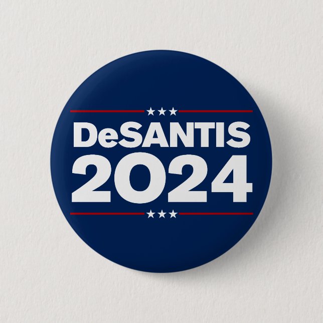 Ron DeSantis 2024 Button (Front)