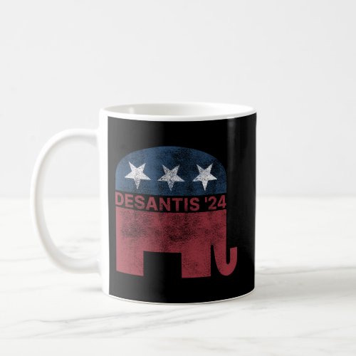 Ron Desantis 2024 For President Republican Elephan Coffee Mug