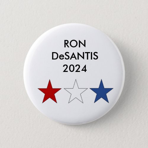 Ron DeSantis 2024 Presidential Button