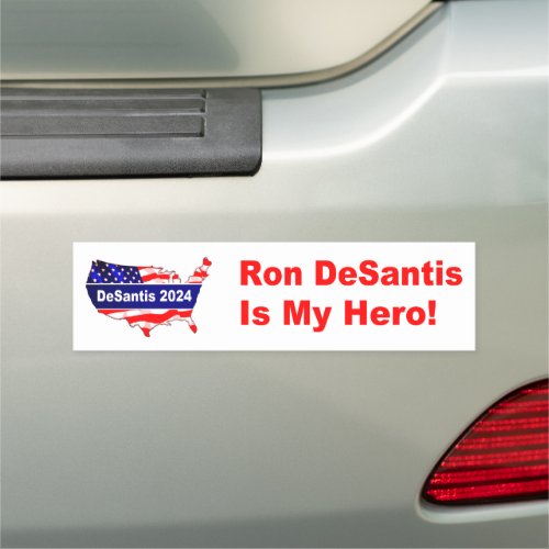 Ron DeSantis 2024 USA Car Magnet