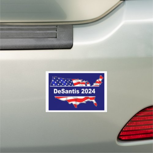 Ron DeSantis 2024 USA Car Magnet