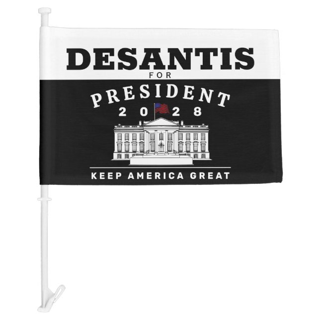 RON DESANTIS 2028 CAR FLAG (Front)