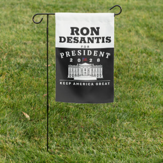 RON DESANTIS 2028 GARDEN FLAG