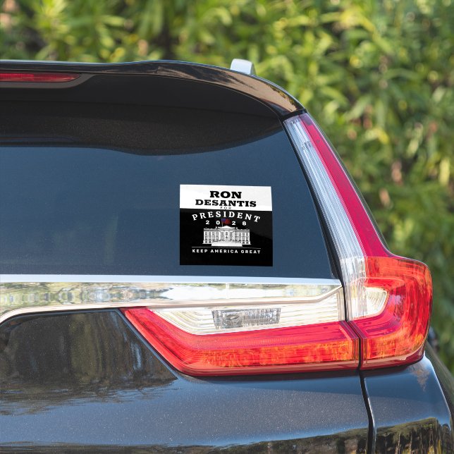 RON DESANTIS 2028 STICKER (Car Side)