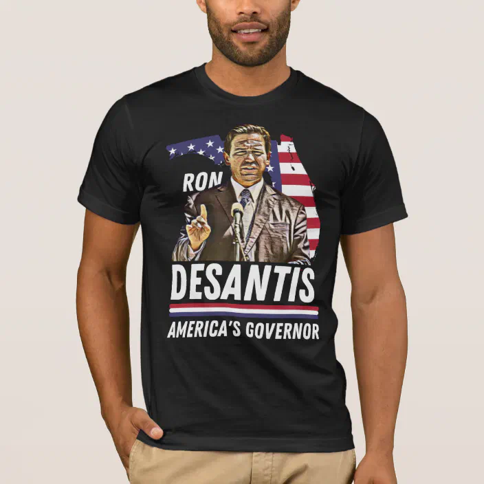 Conservative Republican Gift I love Ron Desantis T-Shirt Patriotic TShirt Ron Fan Club Tee Ron Desantis 2024 Make America Florida Shirt