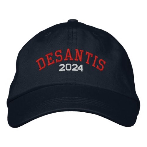 Ron DeSantis _ Bold 2024 Classic Campaign Embroidered Baseball Cap