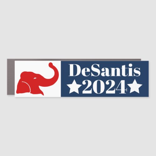Ron DeSantis For President 2024 bumper sticker Car Magnet